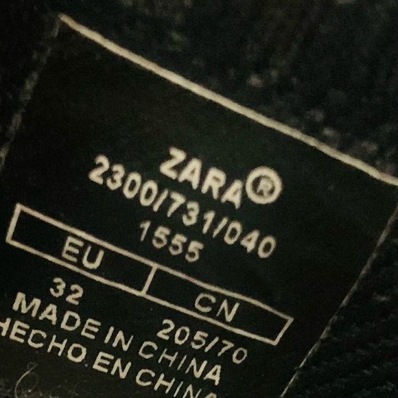 Zara Kids Multi-Pieced Sock style Sneakers. EU32. US1 - Picture 9 of 9